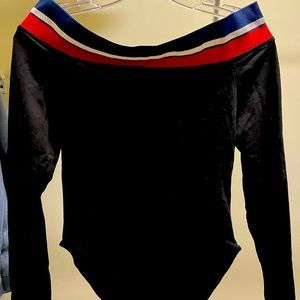 Shoulder off bodysuit